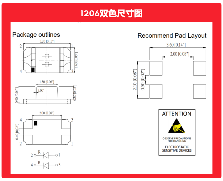 1206灯珠，1206灯珠尺寸，1206灯珠一颗多少瓦，1206灯珠厂家有哪些？