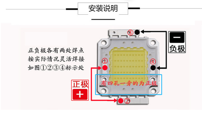 发光二极管正负极区分图，发光二极管正负极如何区分？