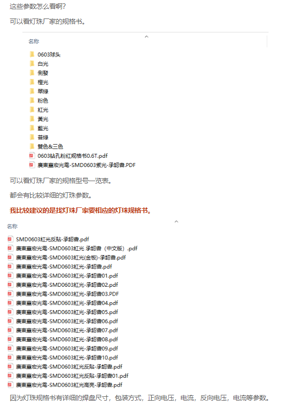 led灯珠 : 0603led灯珠规格型号一览表