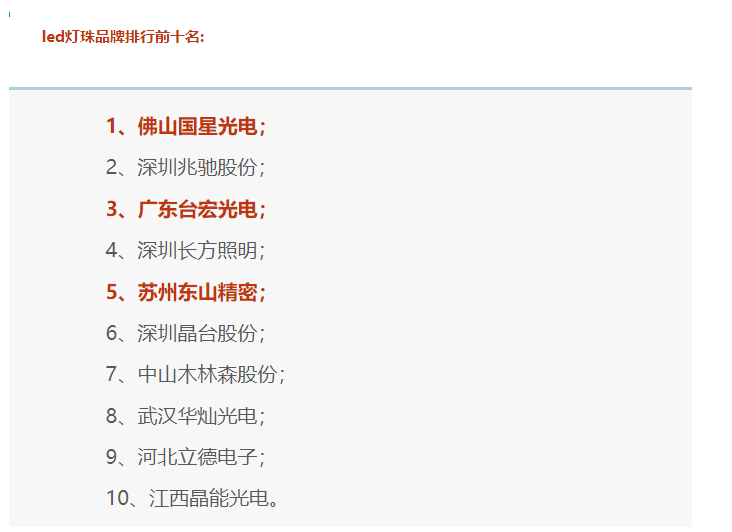 led灯珠,led灯珠规格及参数,我是这样选型的