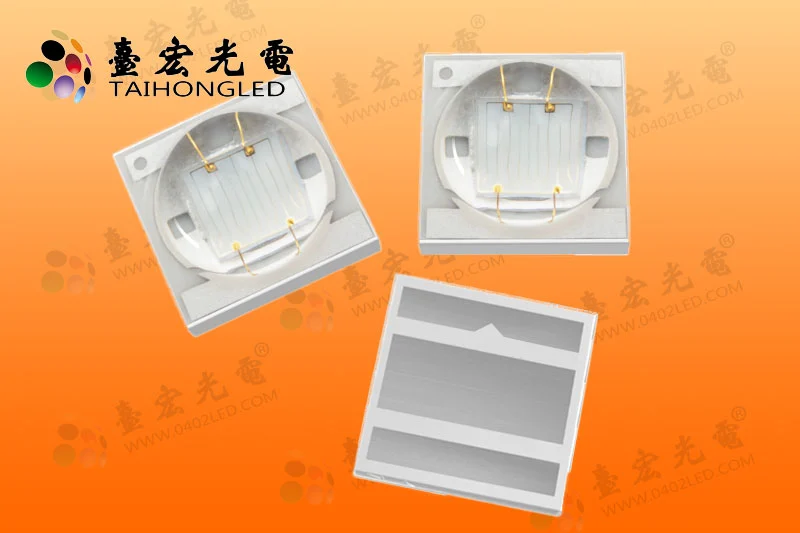3535led灯珠蓝光,3535陶瓷-植物照明1-3W-700mA-宝蓝光450-460NM-