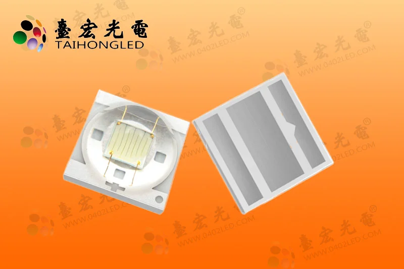 3535贴片led灯珠，3535陶瓷-翠绿色1-3W-700mA-520-530NM-贴片LED