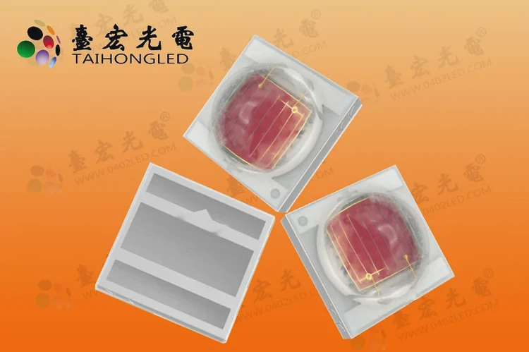 大功率灯珠 3535陶瓷 红光1-3W 700mA 620-630NM 贴片LED