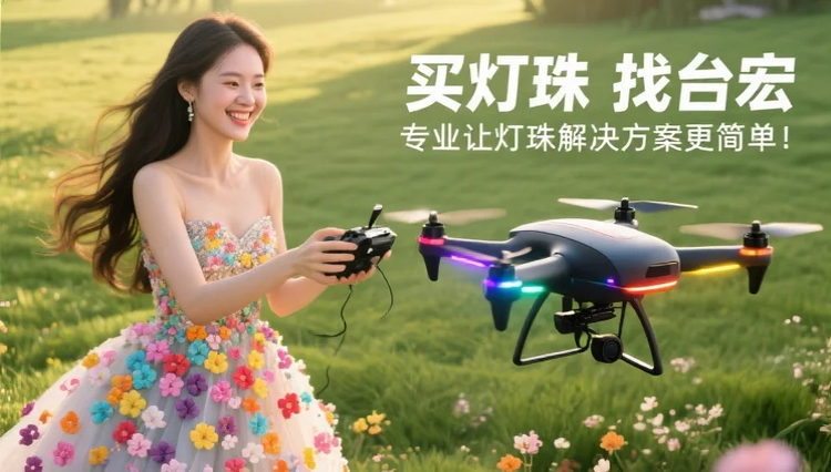 无人机照明灯珠解决方案