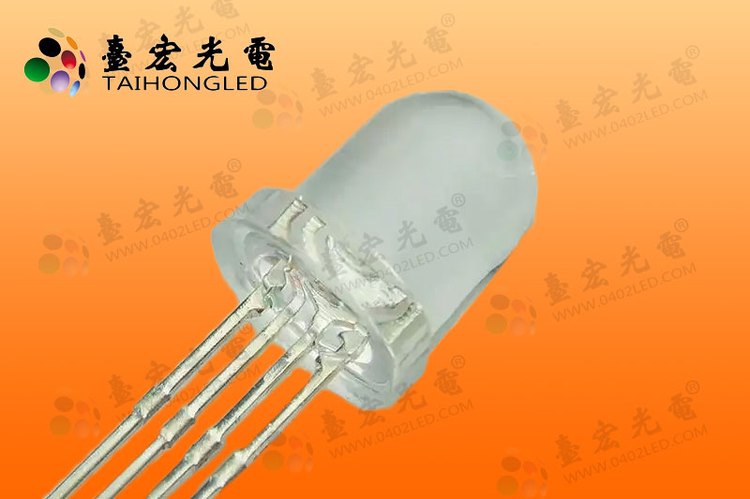 led灯珠10mm七彩，超高亮10mm发光二级管led灯珠